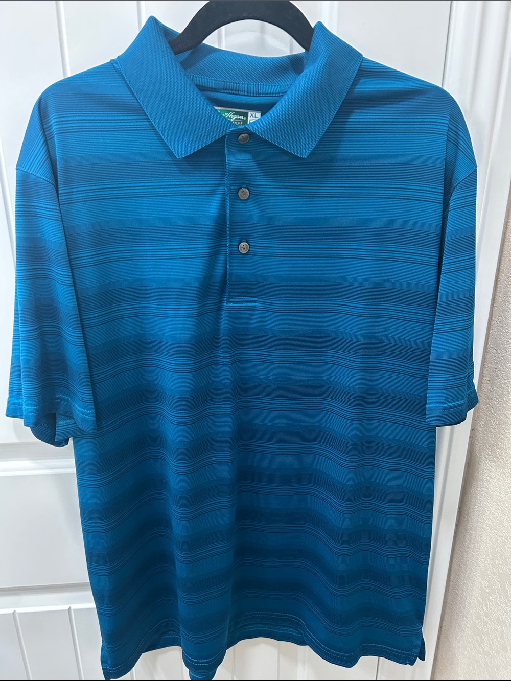 Hogan Blue Striped Polo Shirt